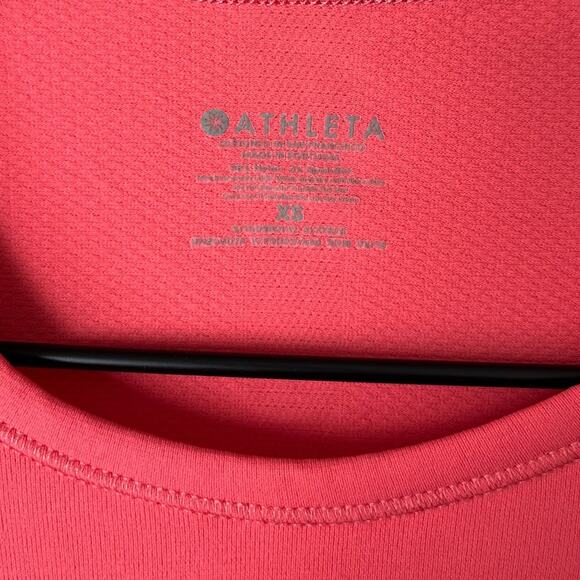 Athleta speed light seamless short sleeve shirt XS coral pink - Picture 6 of 6